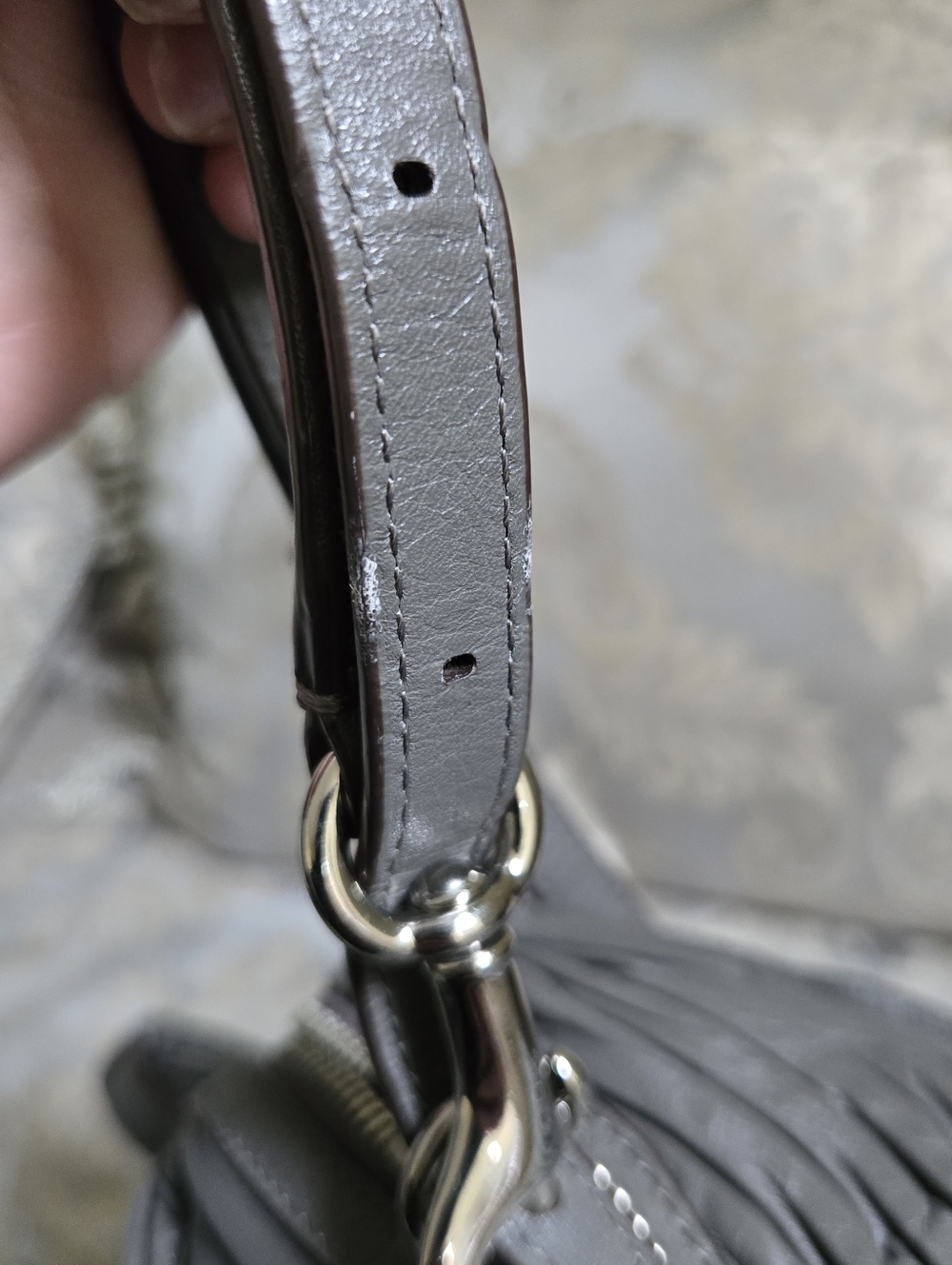 Coach RARE* Taylor Gathered Leather Alexis Carryall Tote (same size large Rowan) - Picture 14 of 14